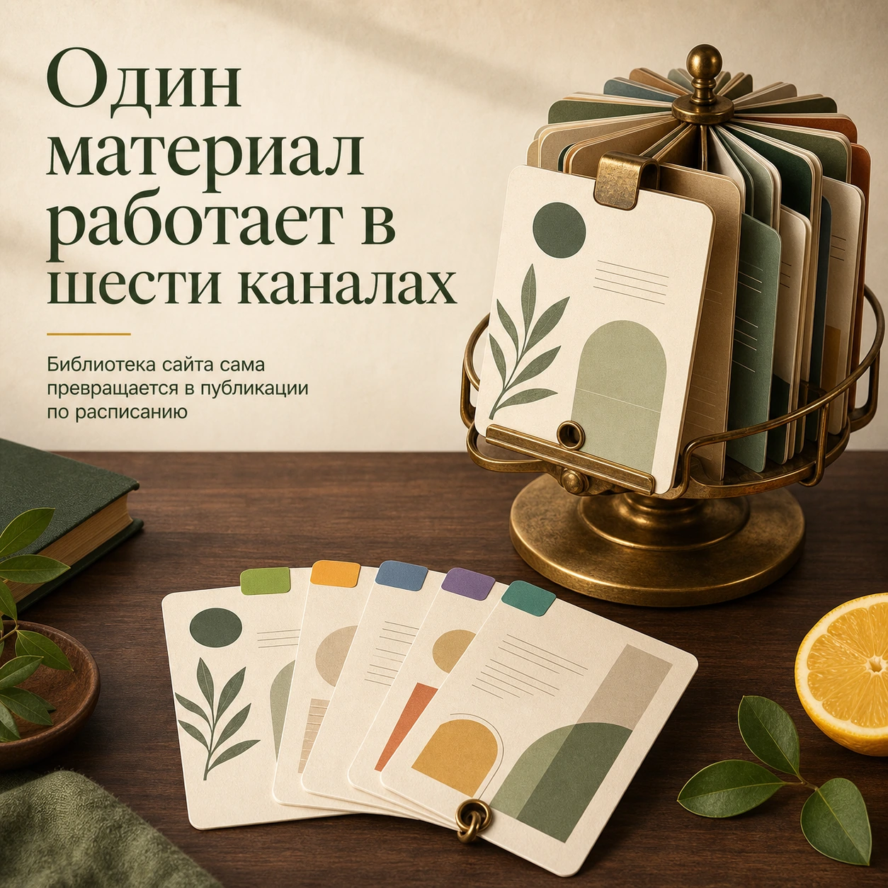 Материал из библиотеки сайта расходится в шесть каналов по расписанию